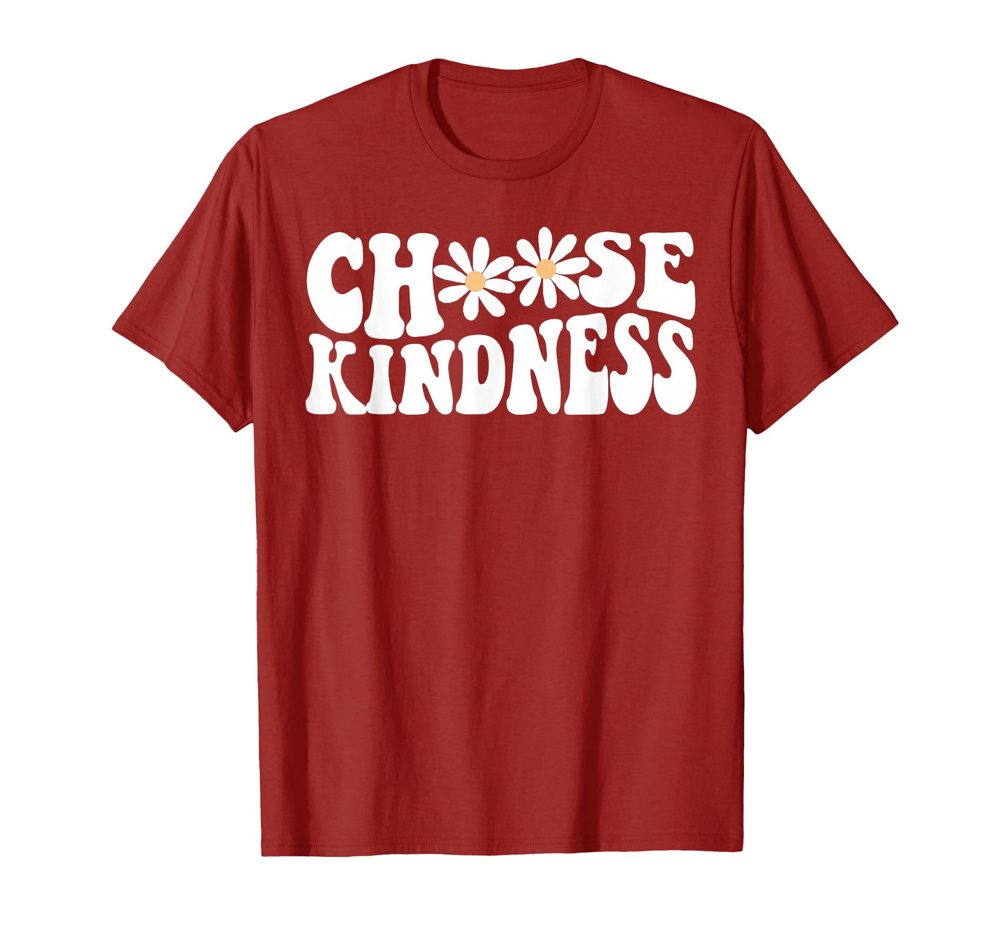 Choose Kindness Daisy Be Kind Orange Unity Day Teacher Kids T-Shirt