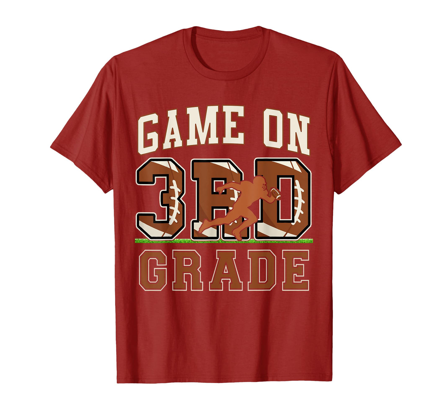 First Day of 3rd Grade Boys Football Game On Third Grade T-Shirt
