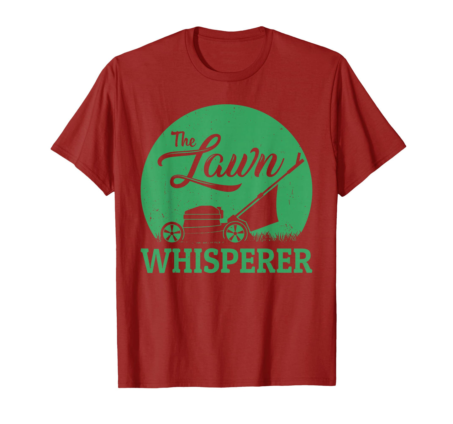 Lawn Whisperer Funny Gardener Lawn Mower Gag Outfit T-Shirt
