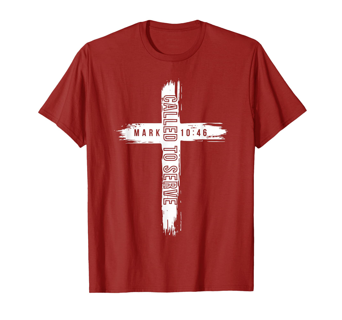 Called to Serve Christian Faith Jesus Cross T-Shirt