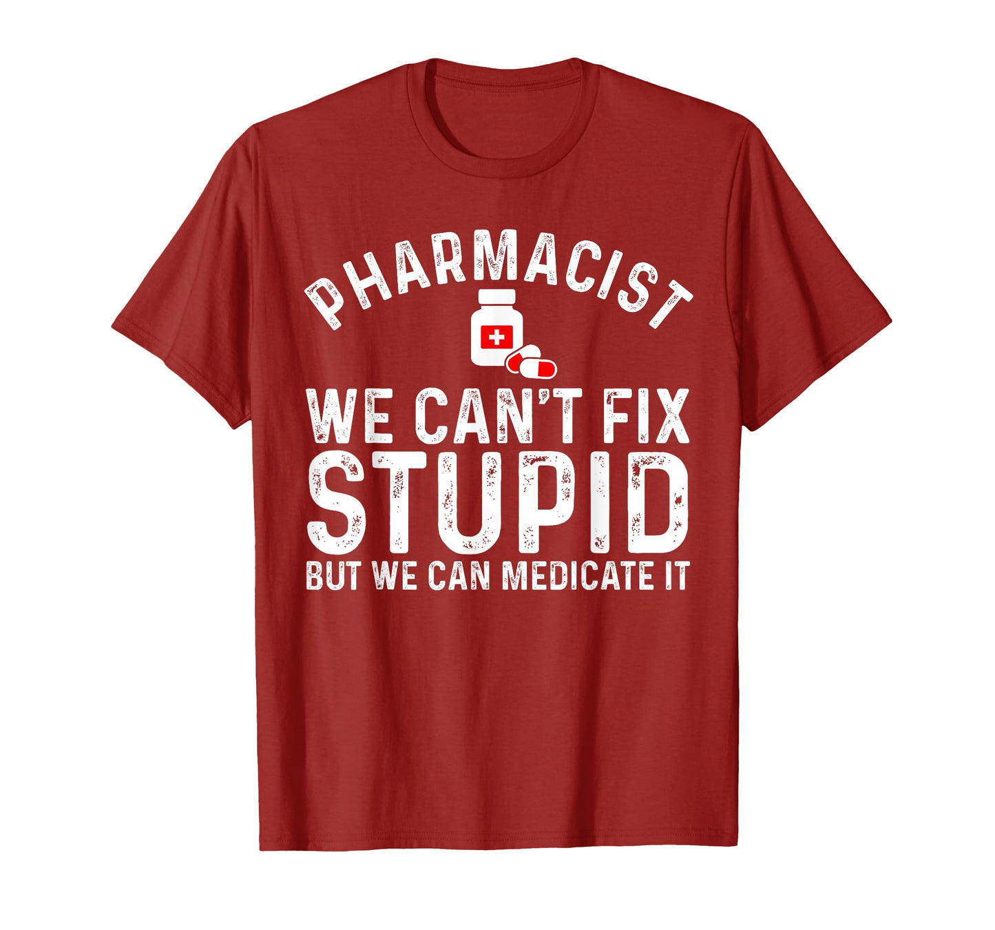 Funny Pharmacy Art For Men Women Pharmacy Tech Pharmacist T-Shirt