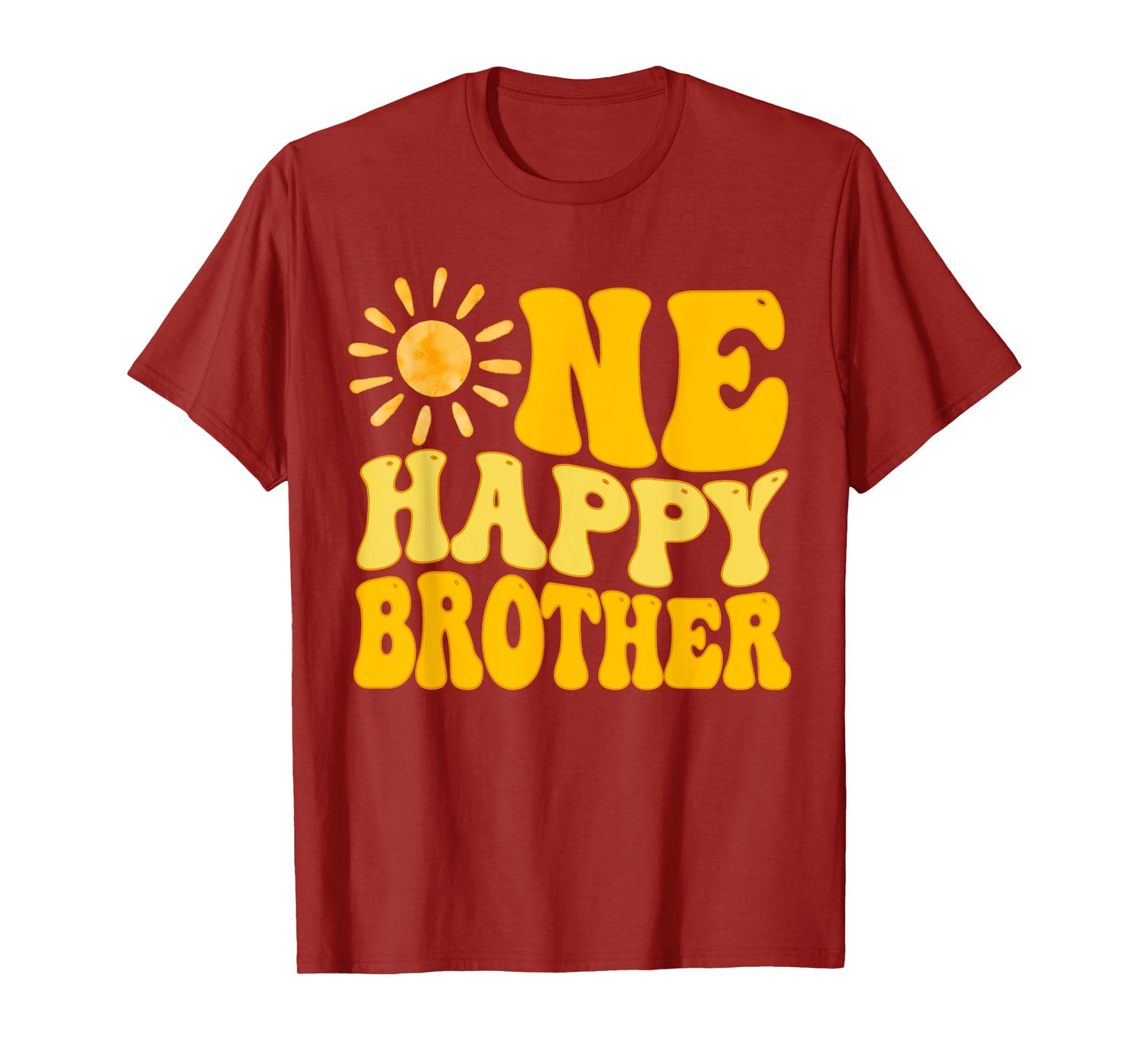 One Happy Brother of The Birthday First Trip Around The Sun T-Shirt
