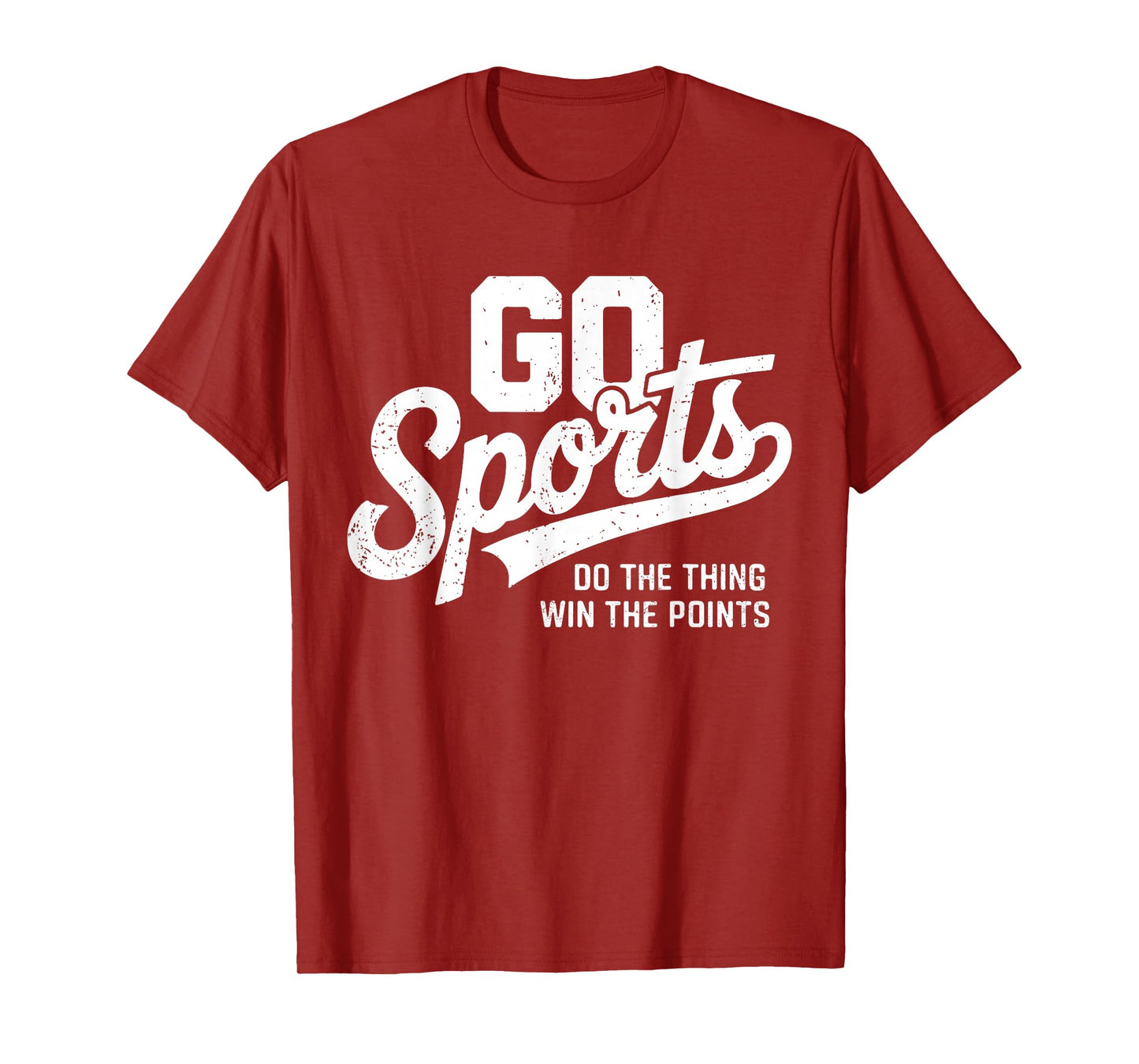 Vintage Go Sports do the thing win the Points Funny Sports T-Shirt