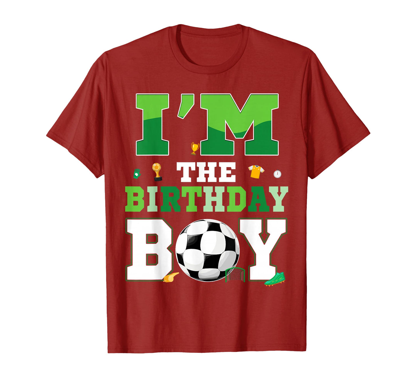 I Am The Birthday Boy Soccer Birthday Family T-Shirt