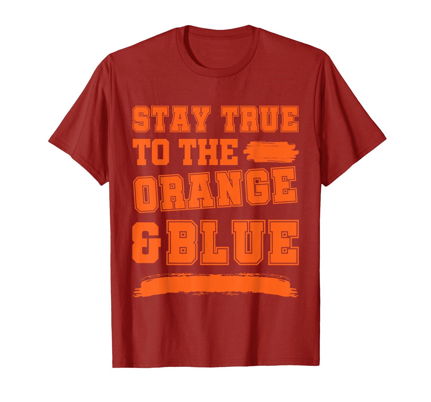Blue and Orange Game Day, Blue and Orange T-Shirt