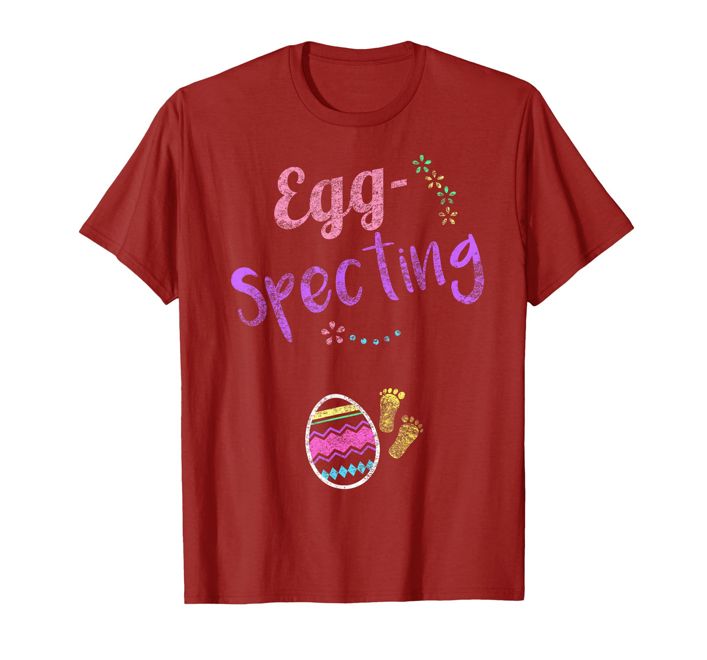 Cute Eggspecting Shirt Easter Pregnancy Announcement Shirt T-Shirt