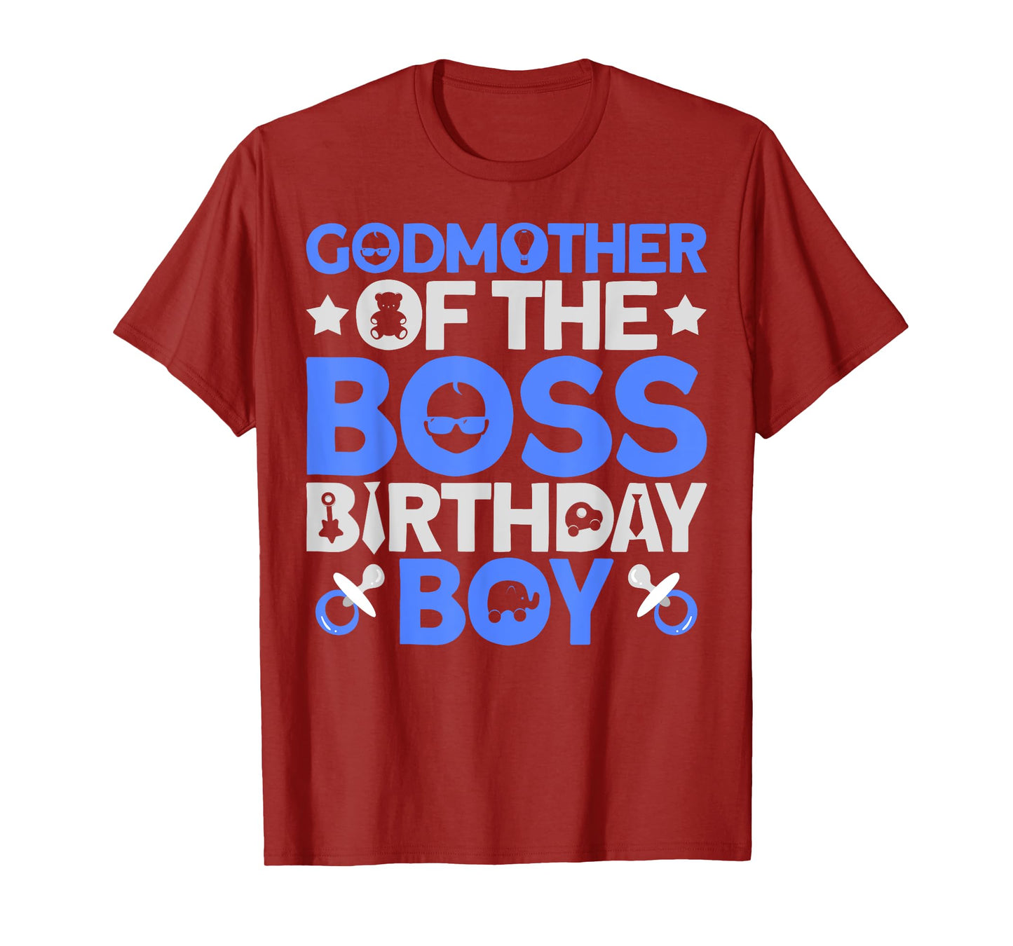 Godmother Of The Boss Birthday Party Outfit Like A Boss T-Shirt