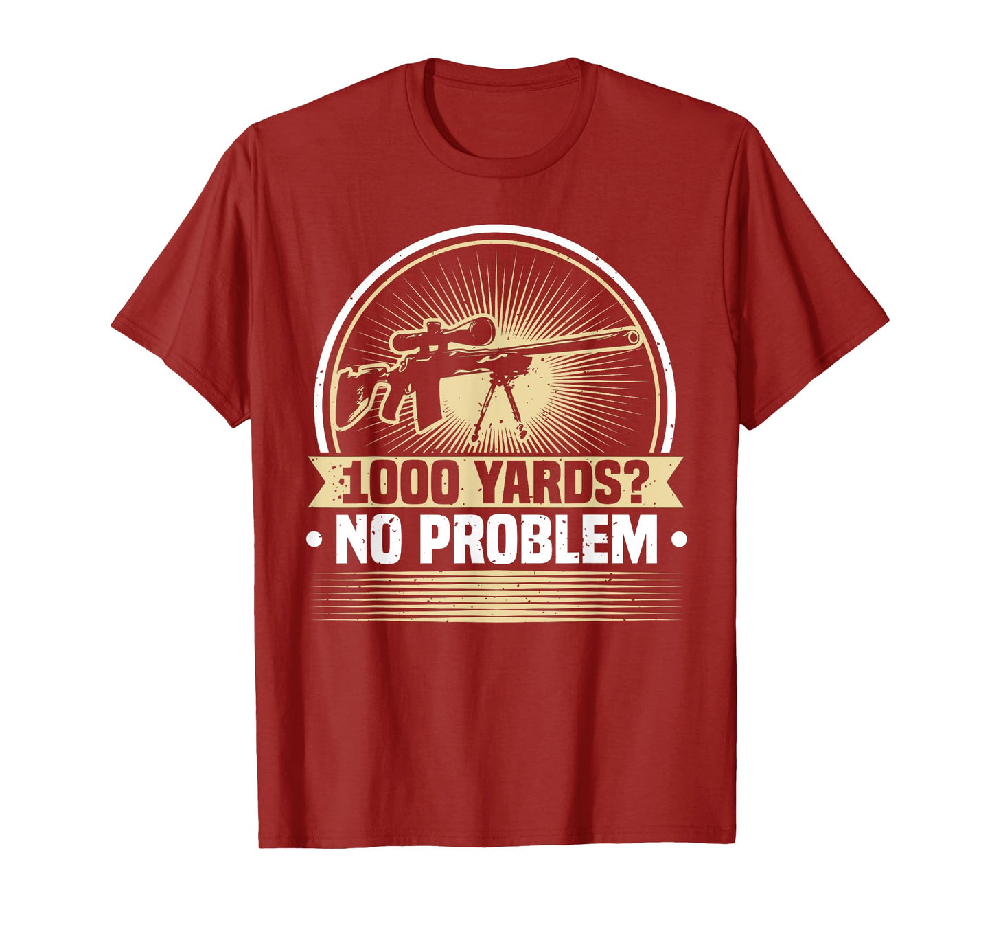 Long Range Shooting & Sniper Rifle Military T-Shirt