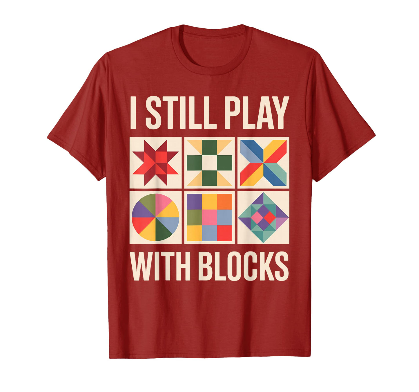 Funny Quilting Art for Men Women Sewer Quilt Sewing Quilter T-Shirt