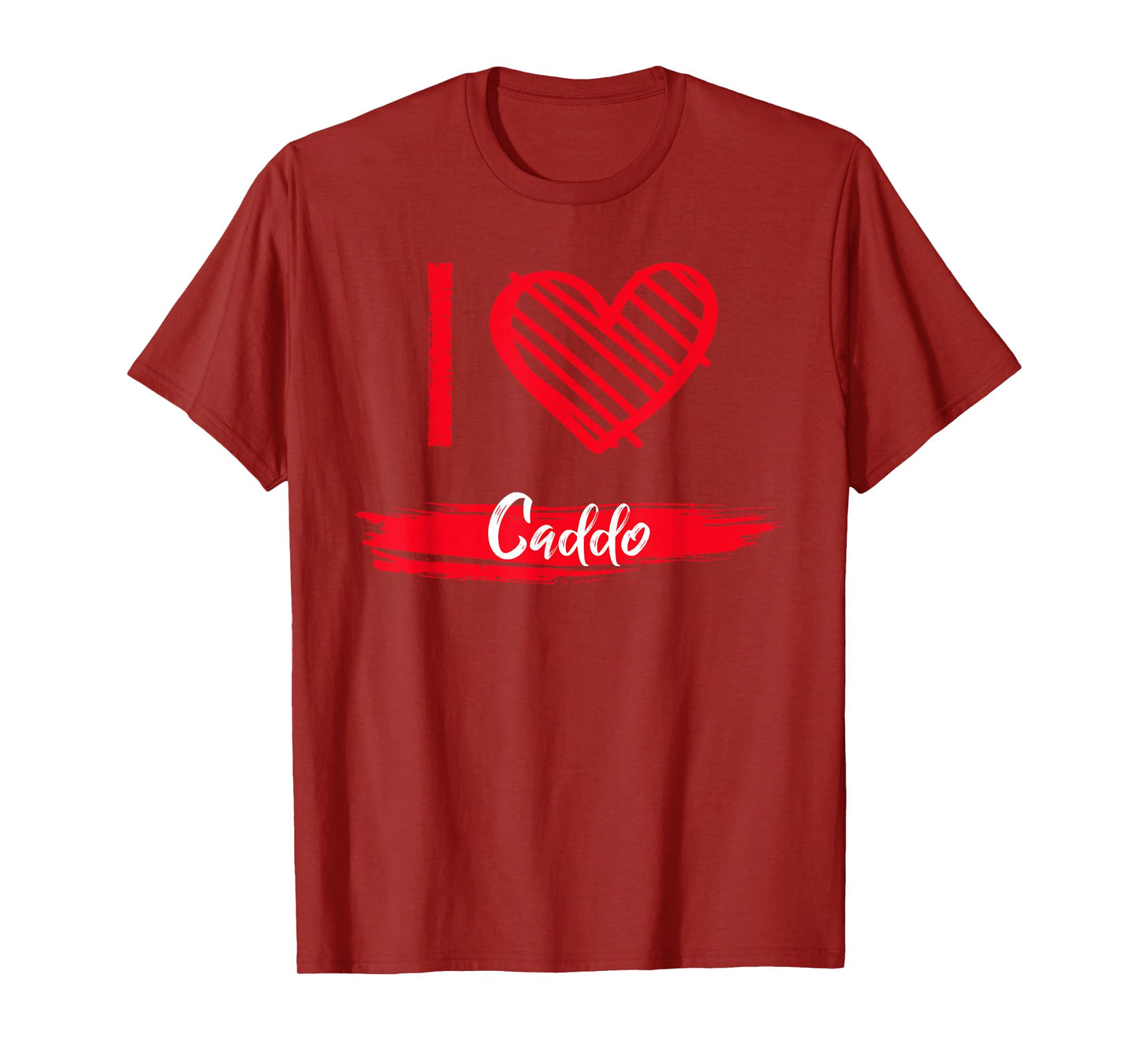 I Love CADDO T-Shirt County I Heart CADDO T-Shirt