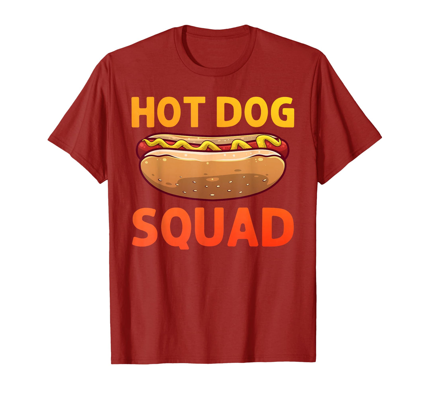 Cool Hotdog Outfit for Men Women Adult Hotdog Hot Dog Lover T-Shirt