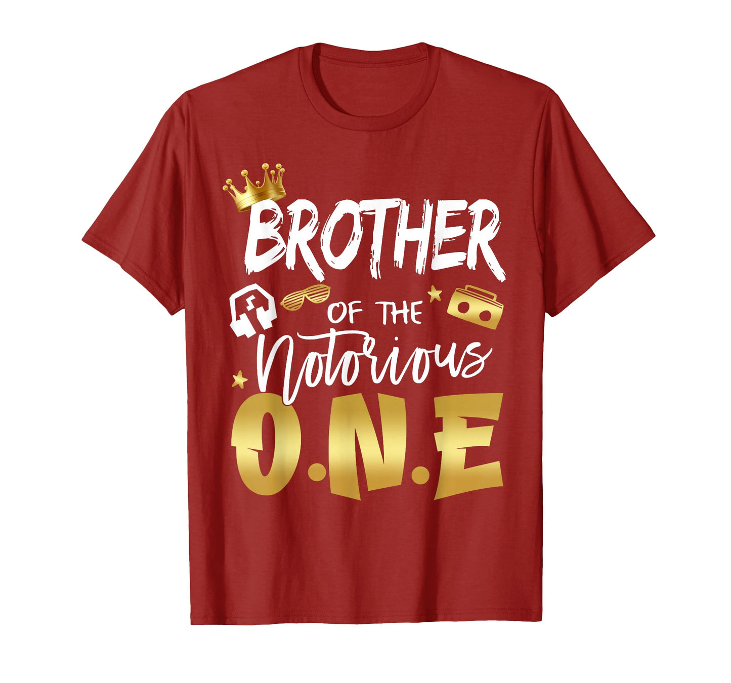 Brother Of The Notorious One Old School 1st Hip Hop Birthday T-Shirt