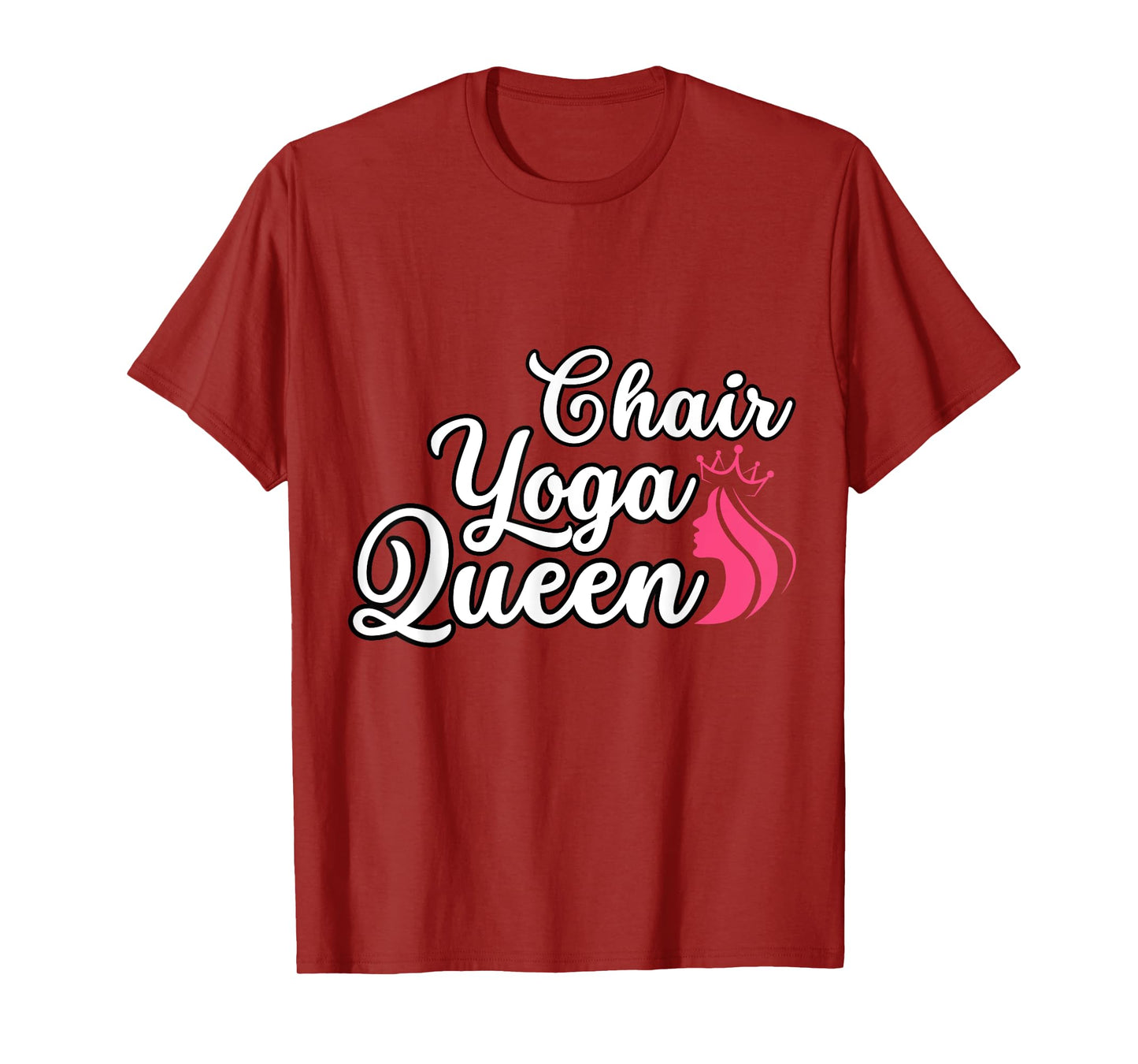 Funny Yoga Chair Lover Chair Yoga Queen I Love Chair Yoga T-Shirt