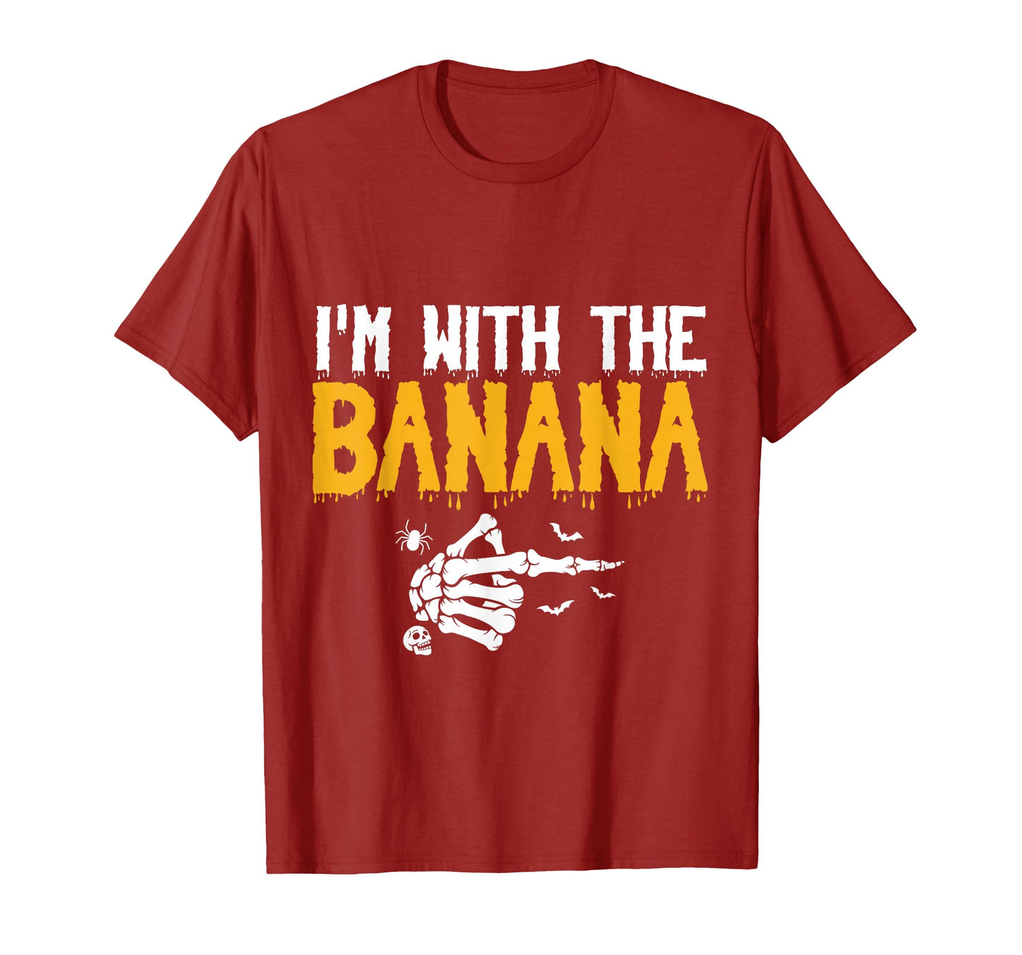 I'm with The Banana Halloween Costume Matching Couple T-Shirt