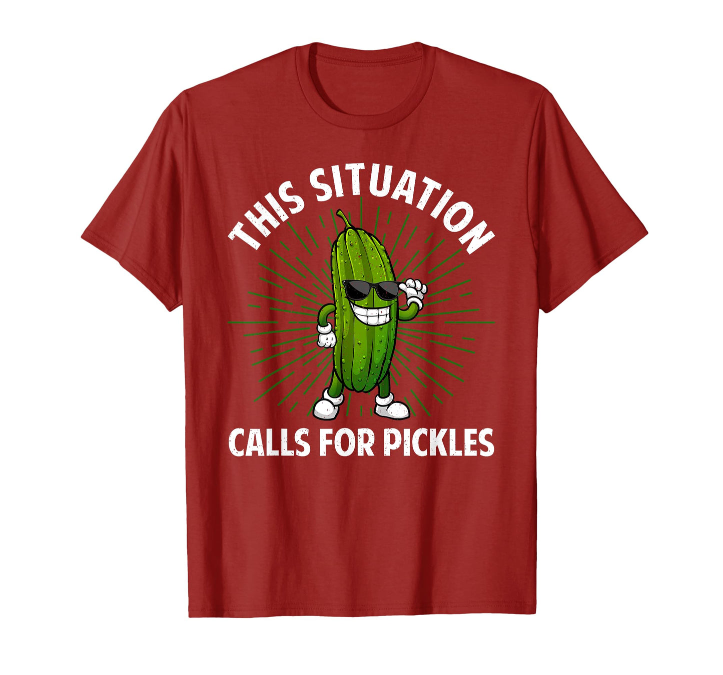 Pickle Design For Men Women Kids Cucumber Dill Pickle Lover T-Shirt