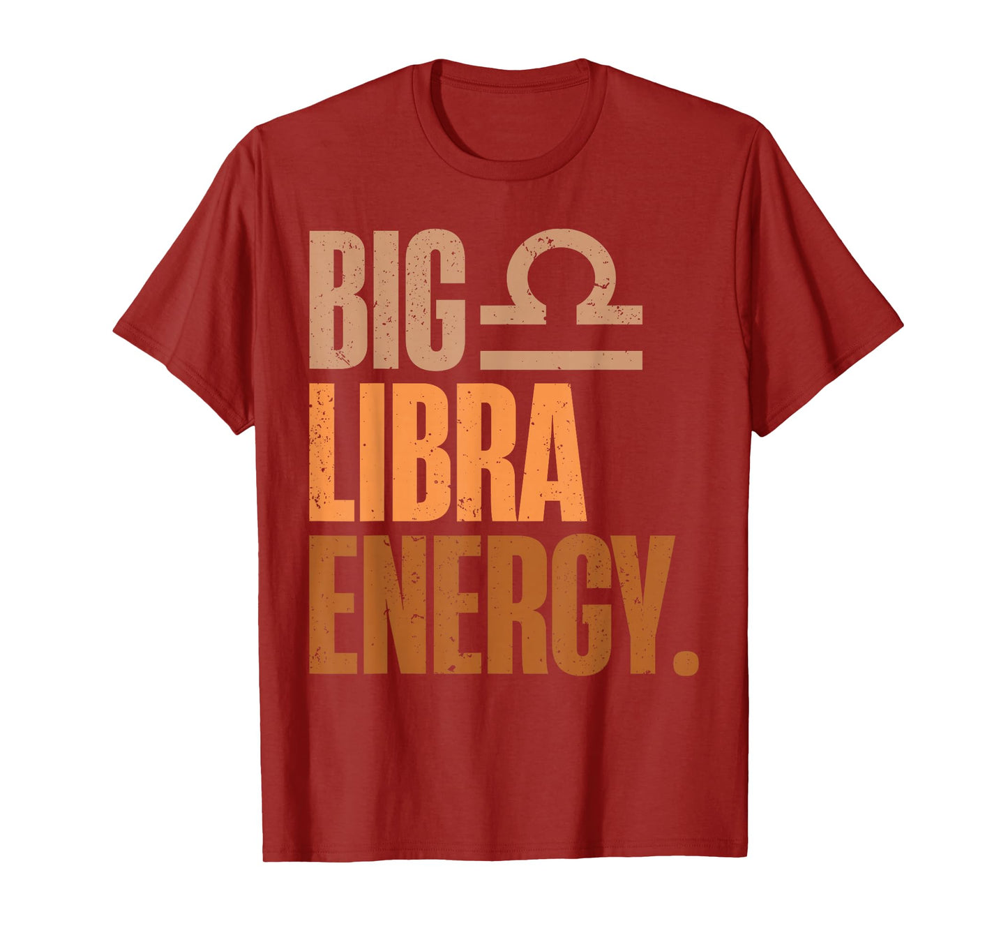 Big Libra Energy African American Women Men Melanin T-Shirt
