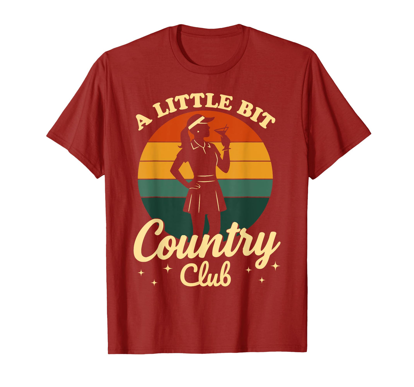 Matching Country Club Bachelorette Party Golf Tennis Women's T-Shirt