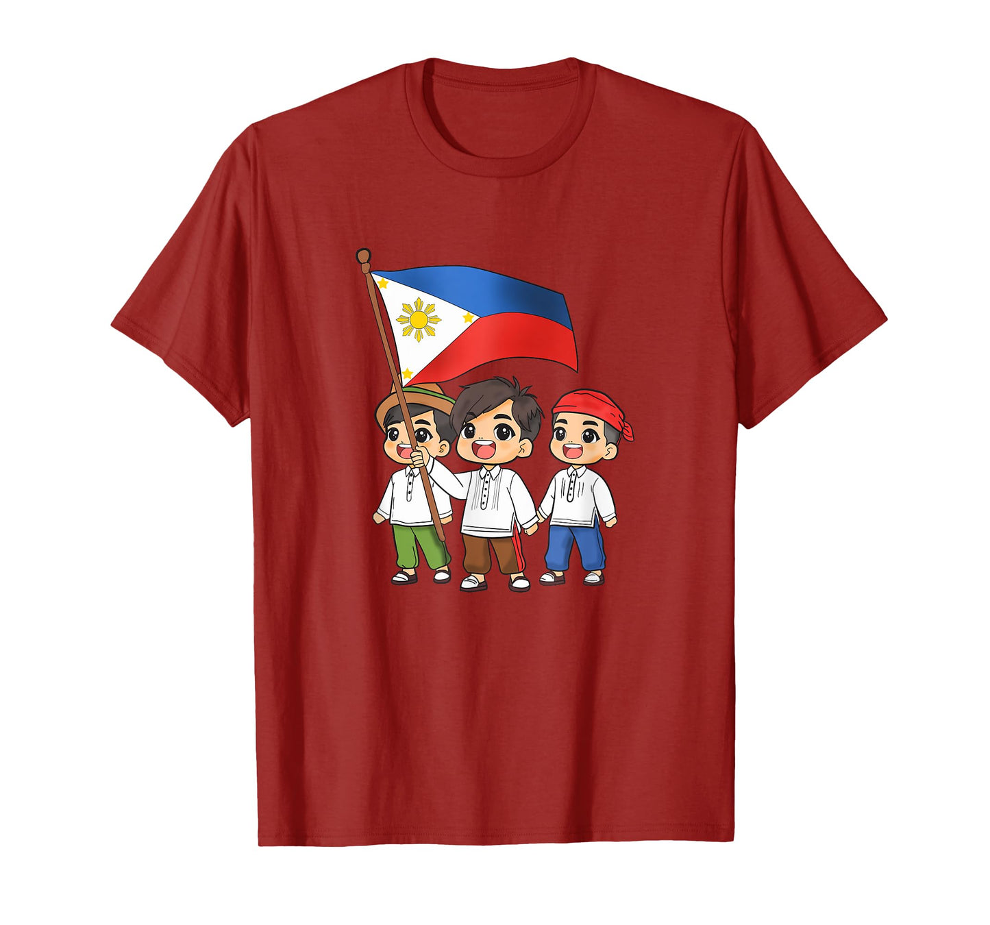 Philippines Pilipinas Proud Filipino Boy Pinoy Flag Boys T-Shirt