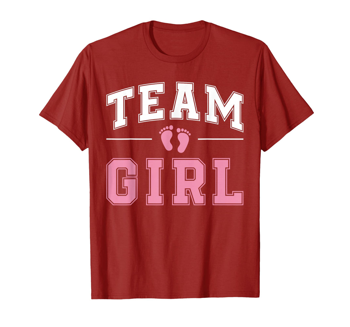 Team Girl Gender Reveal Party Gifts Soon To Be Baby Shower T-Shirt
