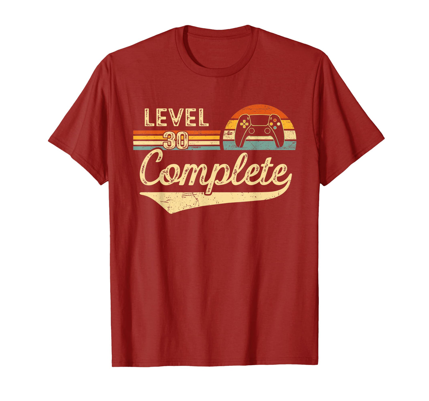 Level 30 Complete Vintage 30th Wedding Anniversary T-Shirt