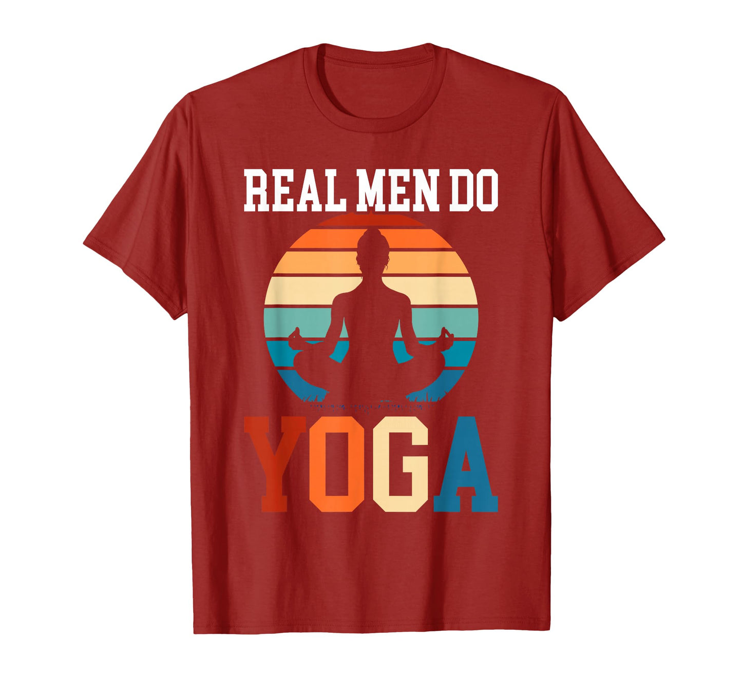 Funny Yoga Design for Men Boys Yoga Pose Meditation Lovers T-Shirt