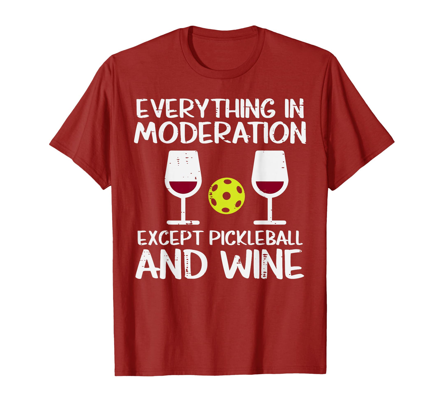 Everything In Moderation Except Pickleball Pickle Ball Women T-Shirt