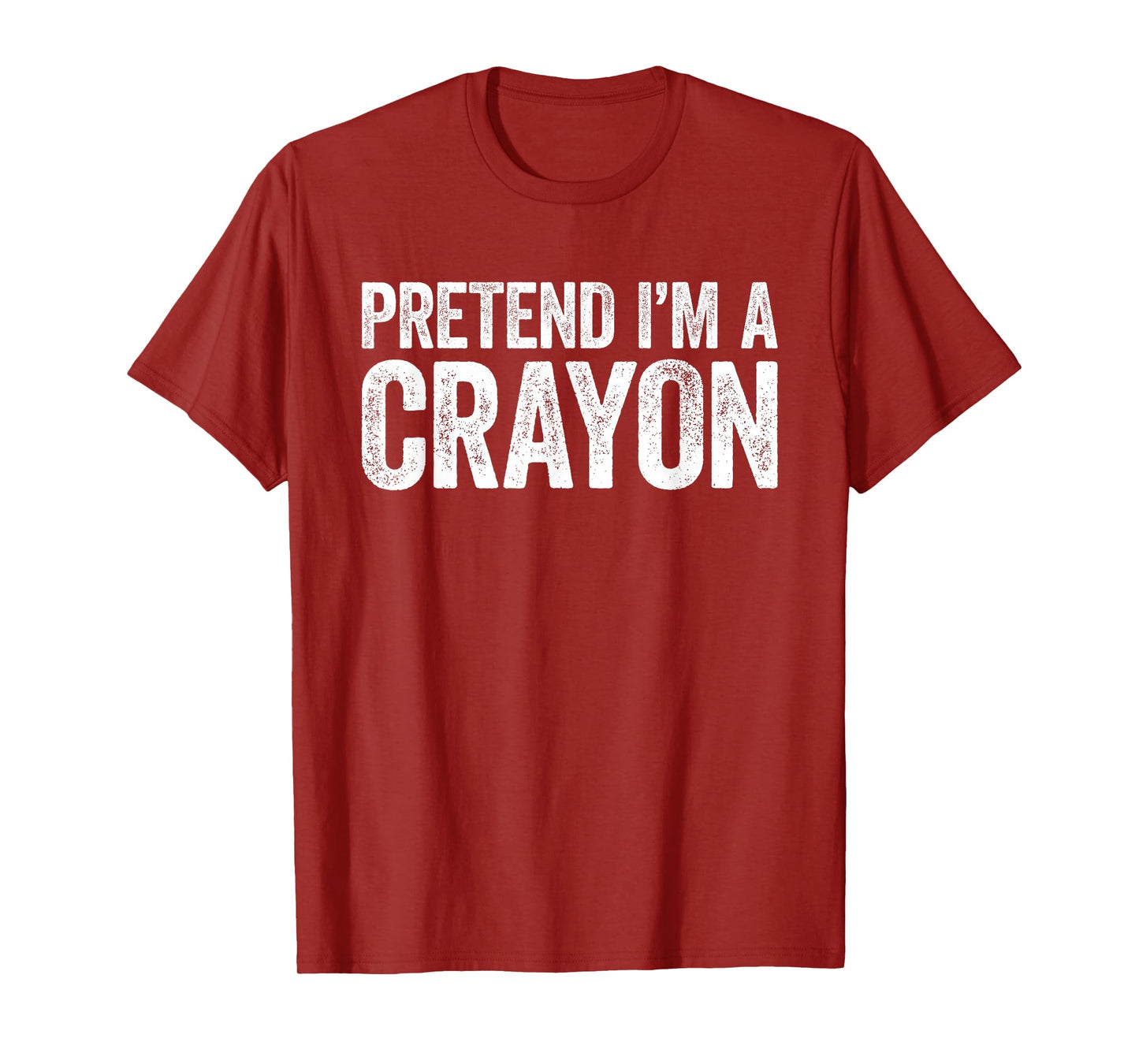 Pretend I'm A Crayon Shirt Adult Kids Men Women Costume T-Shirt