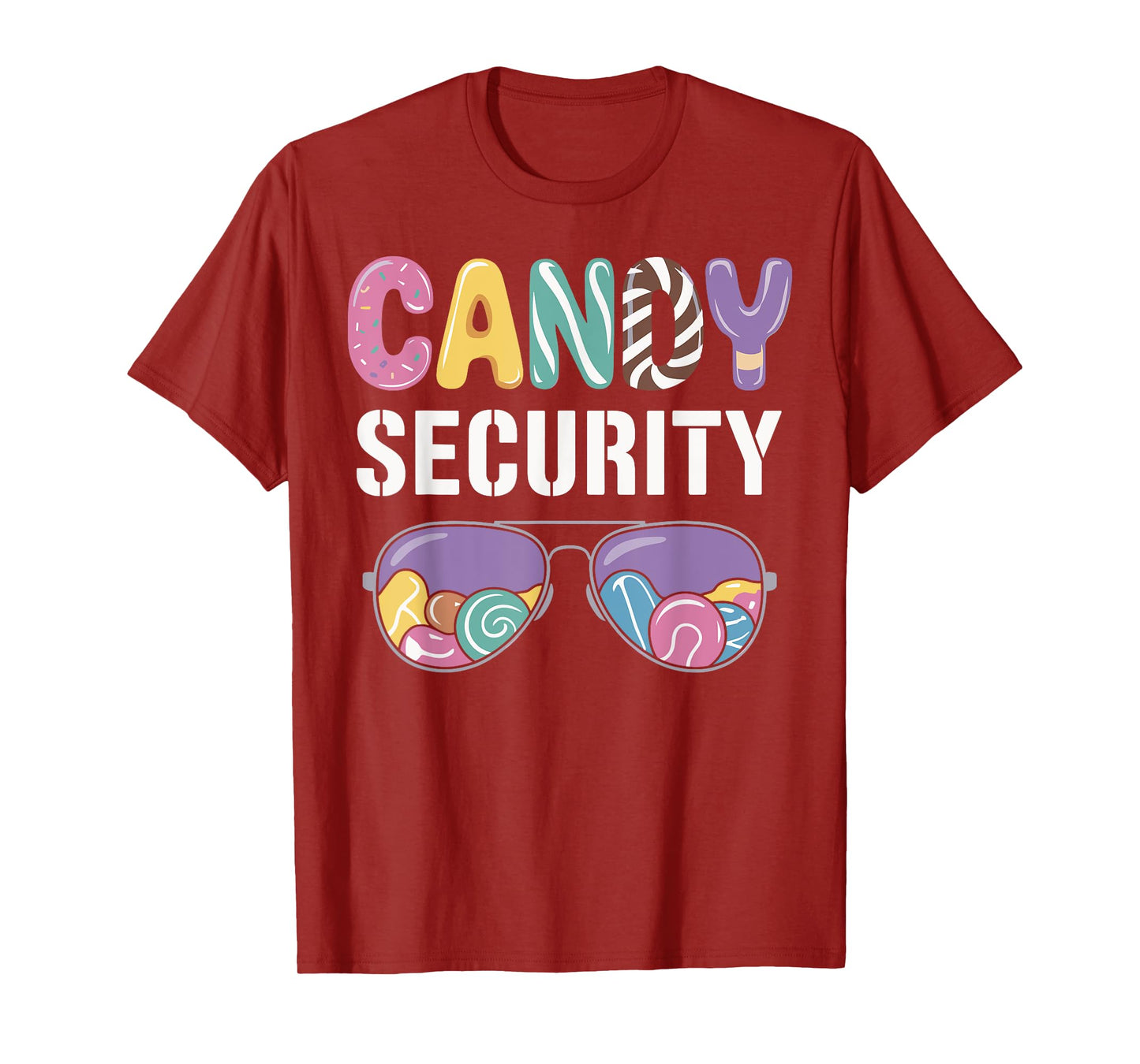 Candy Security Sunglasses Party Costume T-Shirt