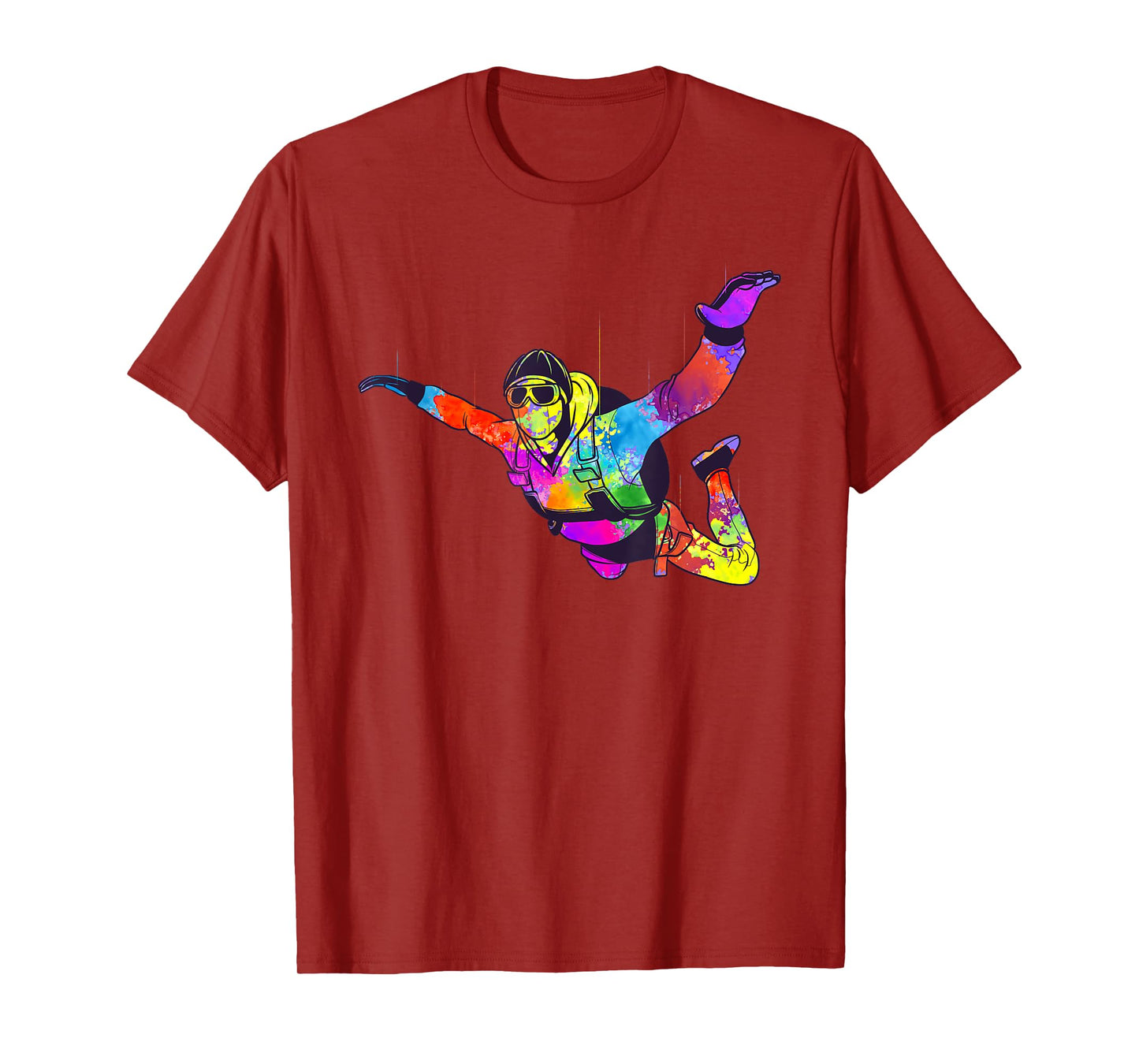 Cool Skydiving Art For Men Women Indoor Skydive Sky Diving T-Shirt