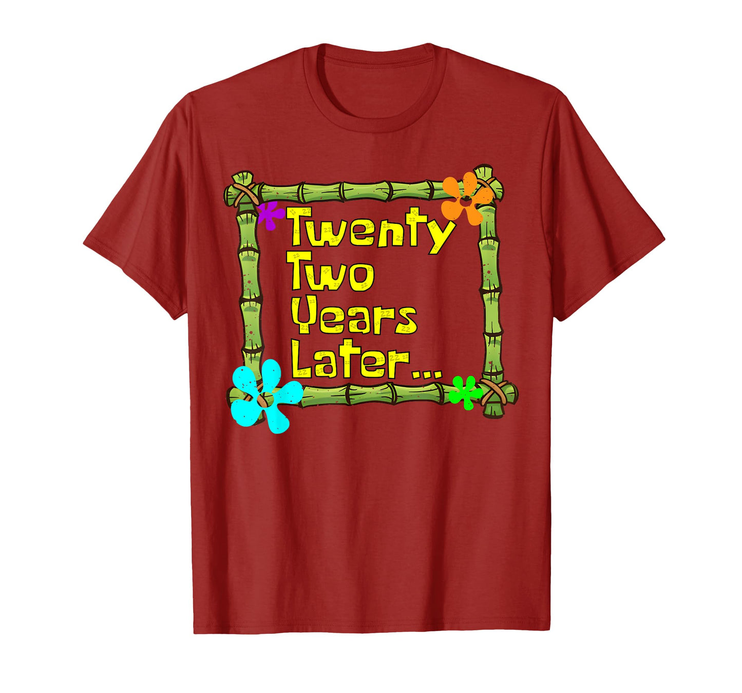 22 Years Later Twenty Two Year Old Funny 22nd Birthday Party T-Shirt