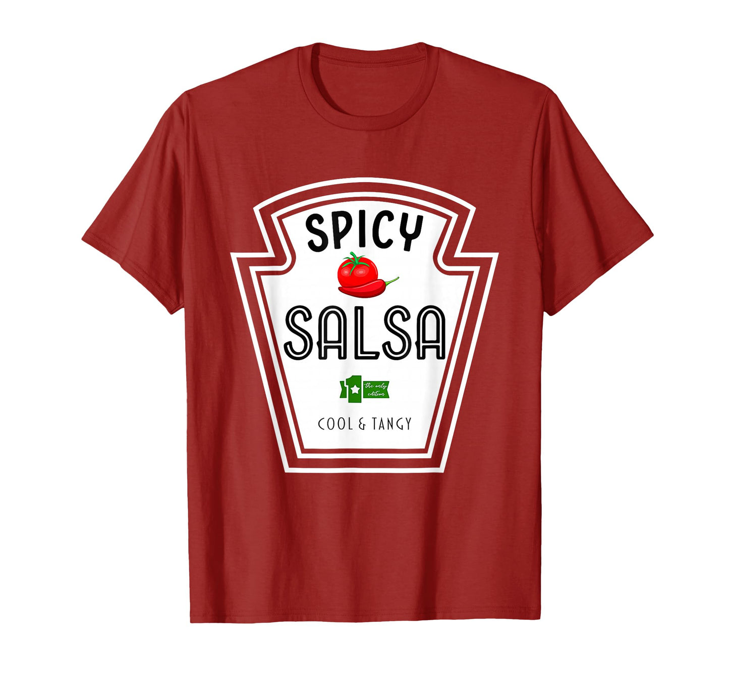 Spicy Salsa DIY Halloween Costume Group Condiments T-Shirt