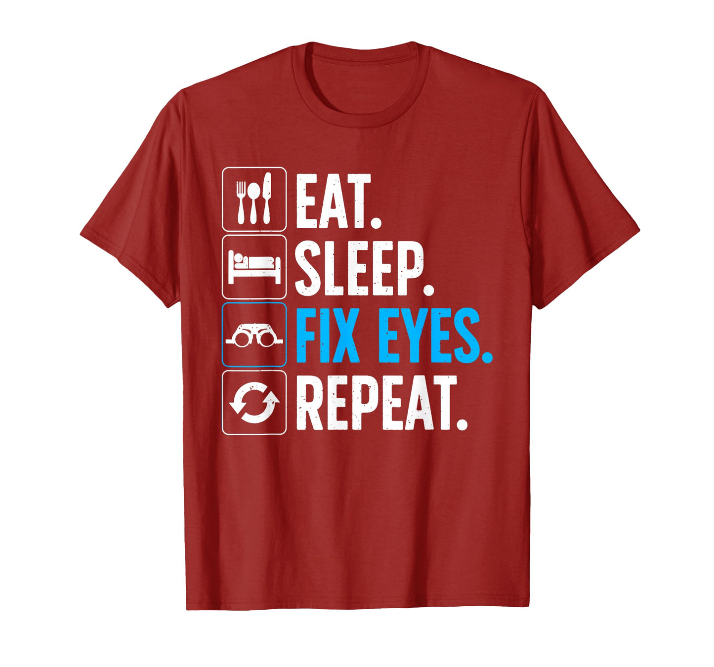 Eye Surgeon Art For Men Women Eye Doctor Ophthalmologist T-Shirt