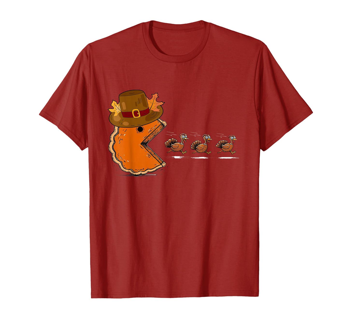 Thanksgiving Video Game Eating Turkey Gamer Men Women Kids T-Shirt