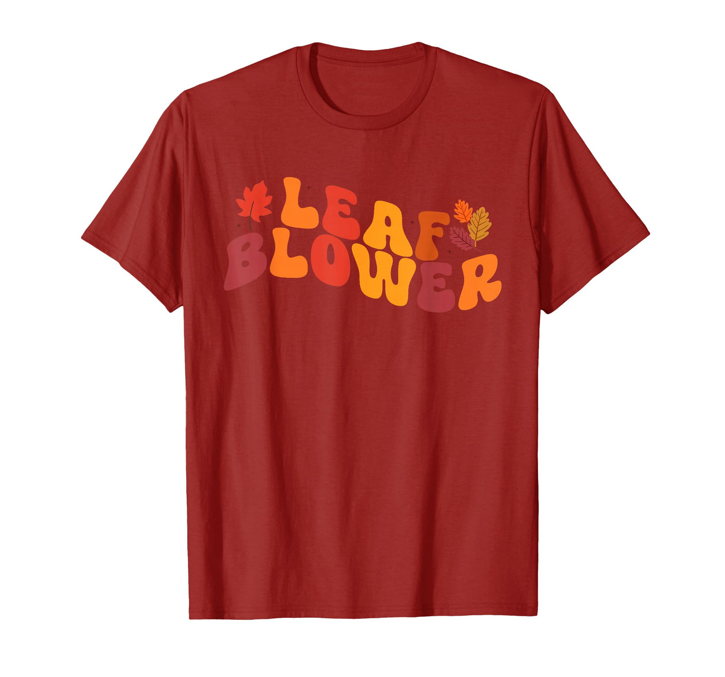 Funny Leaf Blower Fall Costume Couple Halloween Matching T-Shirt