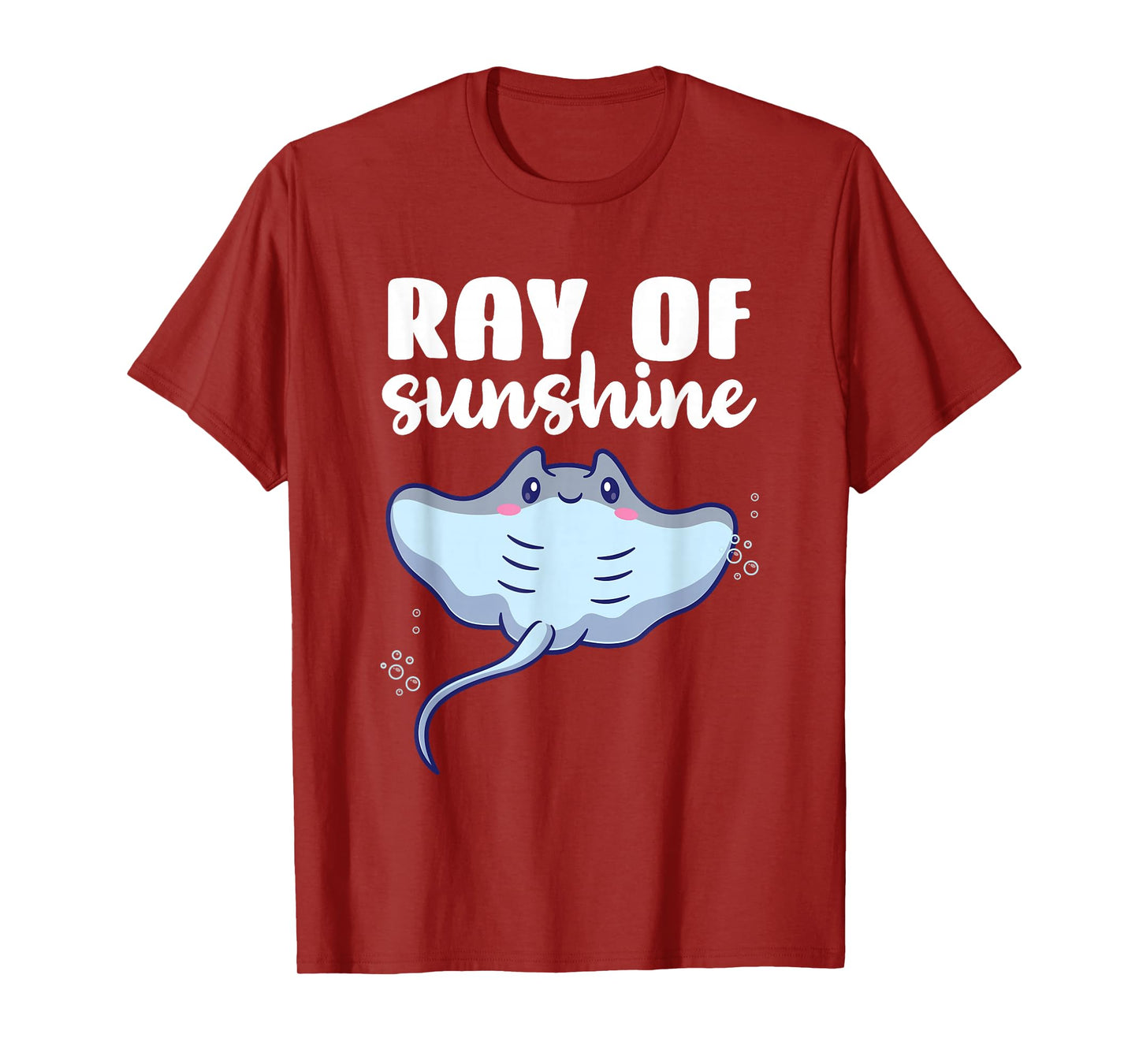 Ray Of Sunshine Stingray Manta Ray Kawaii T-Shirt