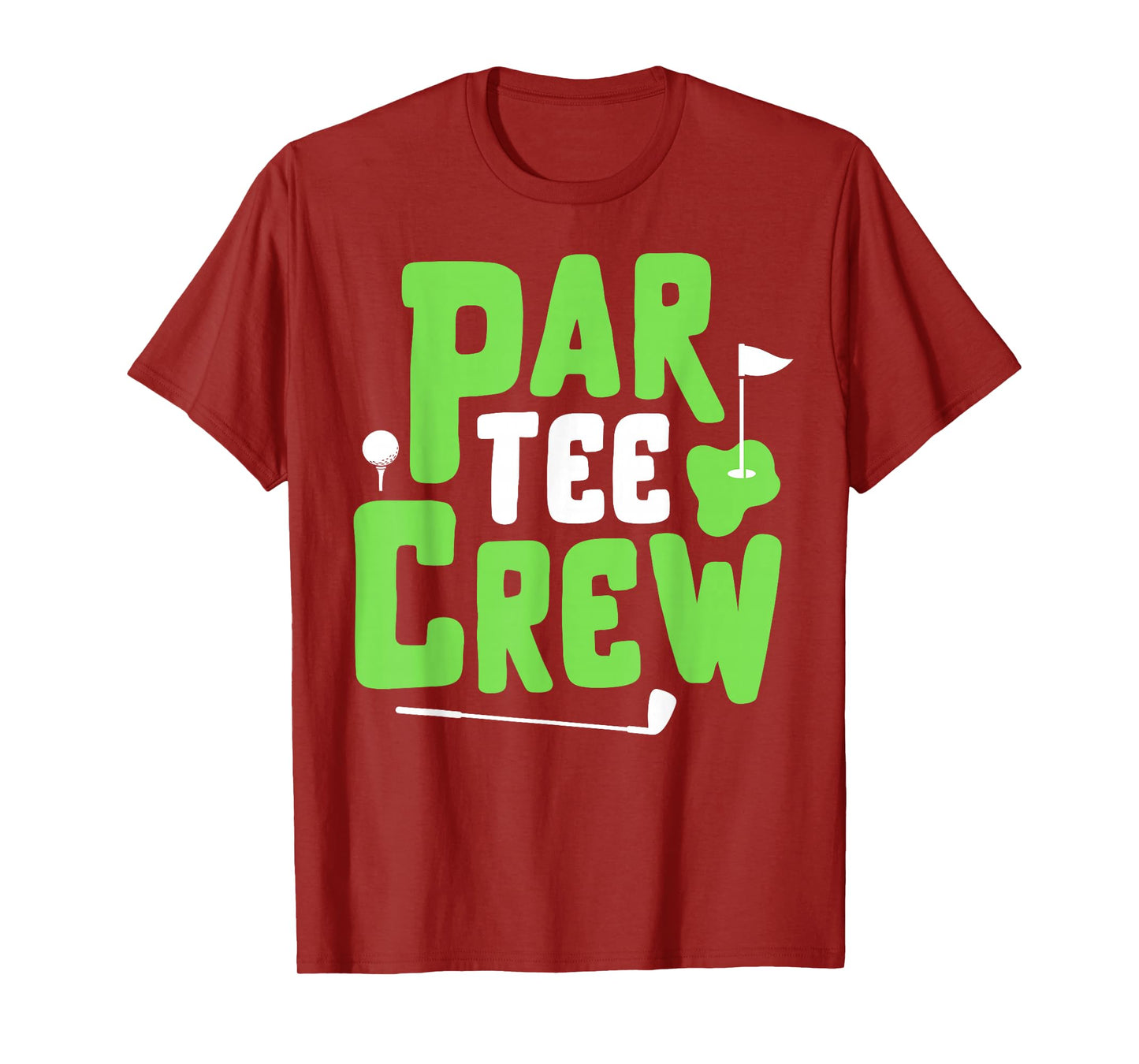 Par Tee Crew Funny Golf Lover Putter Golfing Golfer Boy Girl T-Shirt