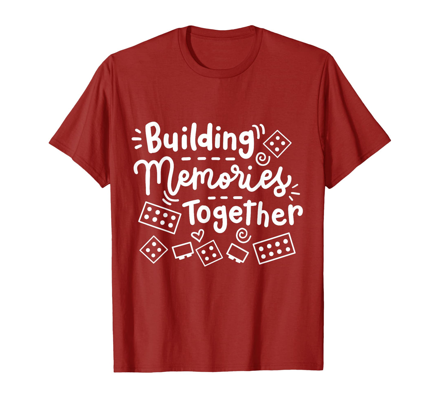 Building Memories Together Bricks Lover Master Builder Women T-Shirt