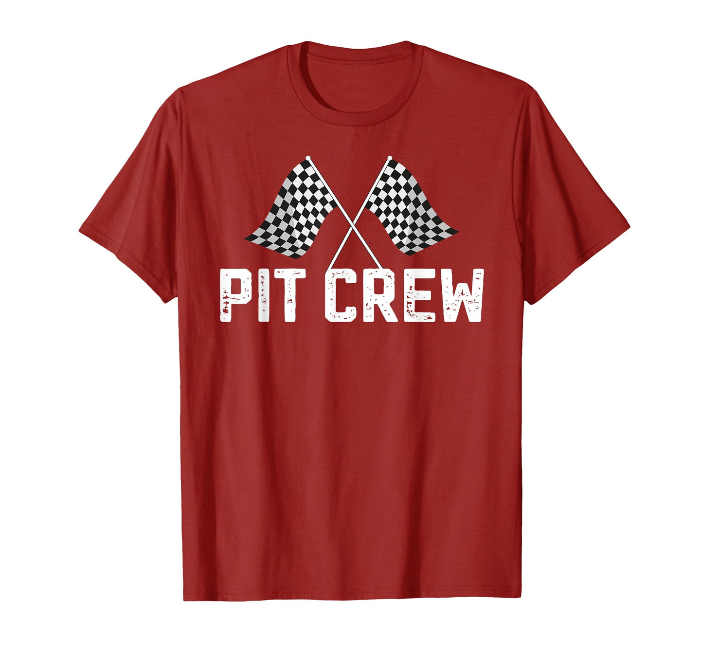 Race Car Driver Birthday Party Racing Family Pit Crew T-Shirt