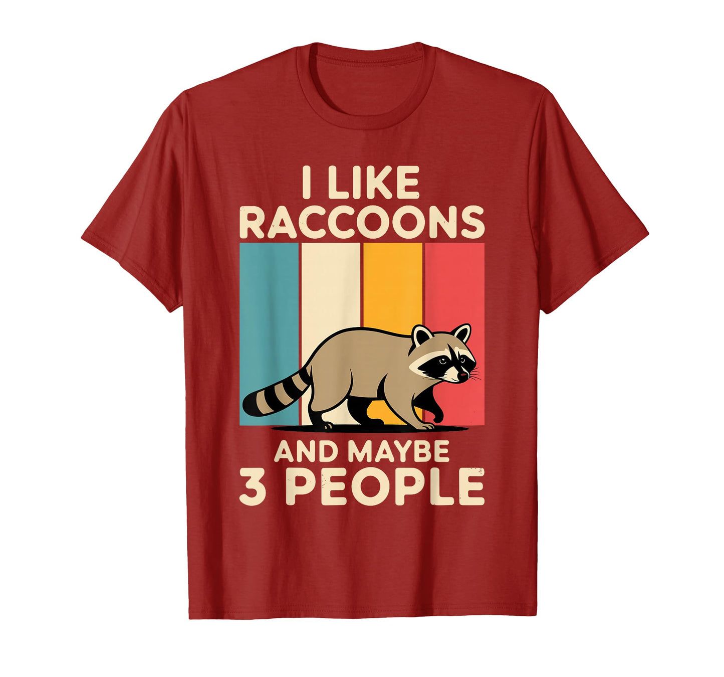 Best Raccoon Design for Men Women Kids Racoon Lover Raccoon T-Shirt