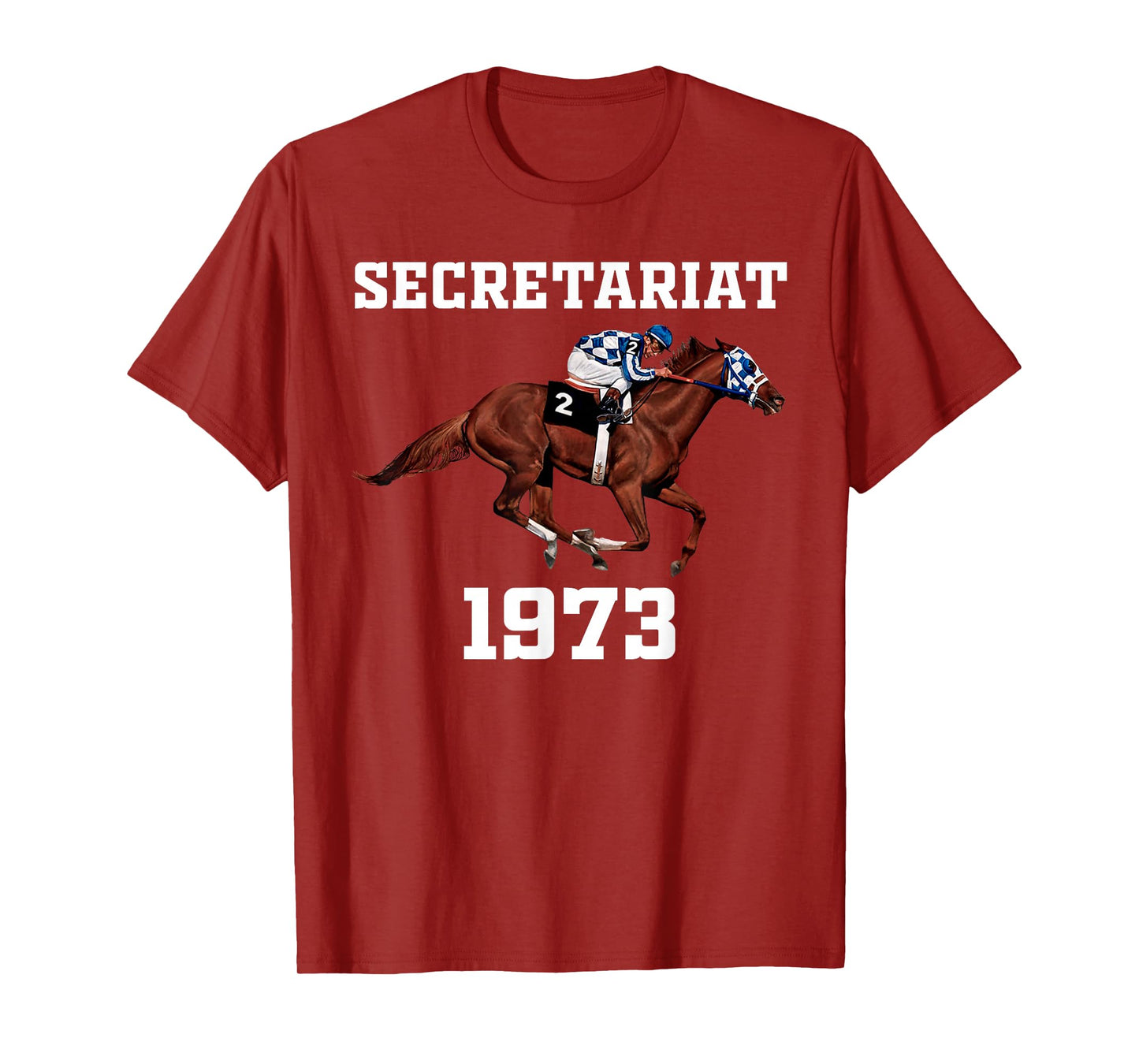 Secretariat 1973 horse racing T-Shirt