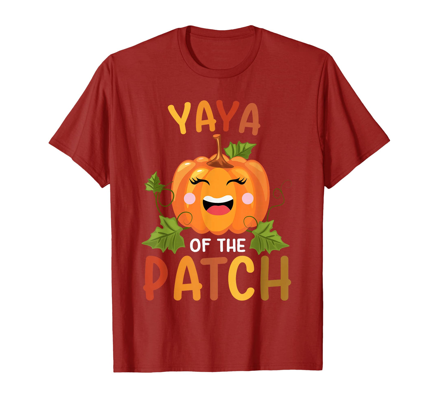 Yaya of The Patch Cute Pumpkin Halloween Costume T-Shirt