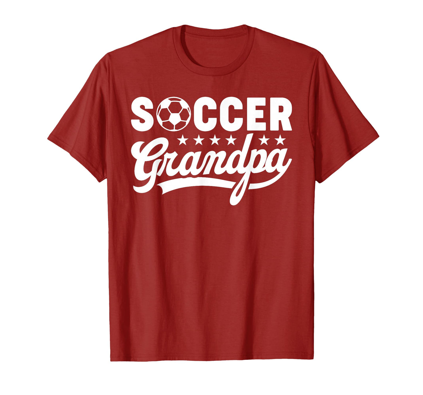 Soccer Grandpa Funny Sports Papa Vintage Humor T-Shirt