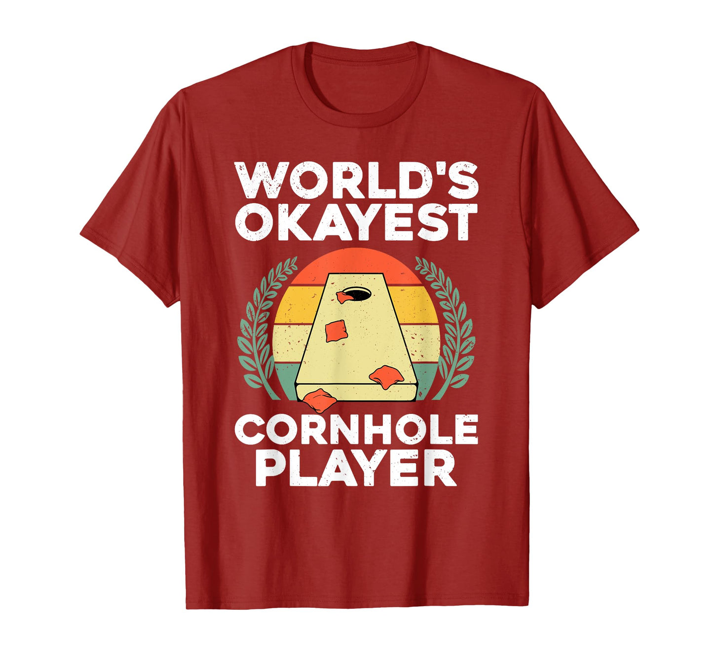 Cool Cornhole Design For Men Women Corn Hole Cornhole Player T-Shirt