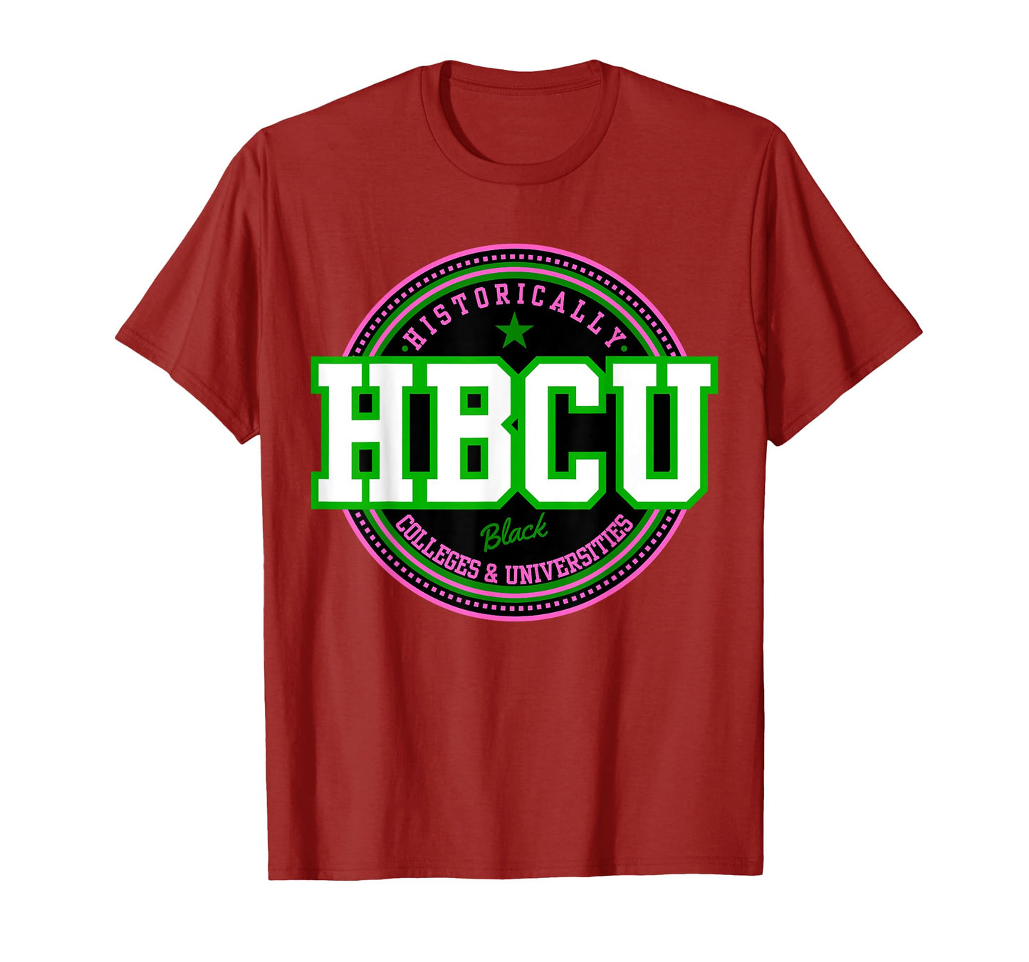 HBCU Pink And Green Historically Black College University T-Shirt