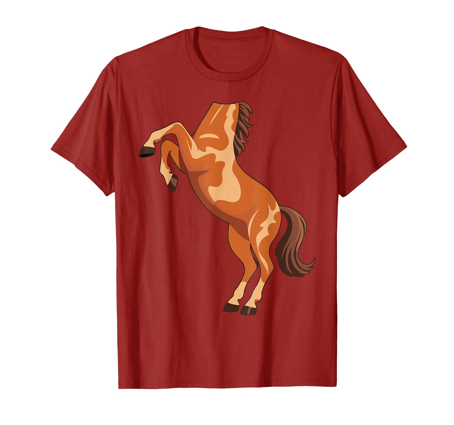 Horse Shirt Adult Kids Men Women Body Horse Costume T-Shirt