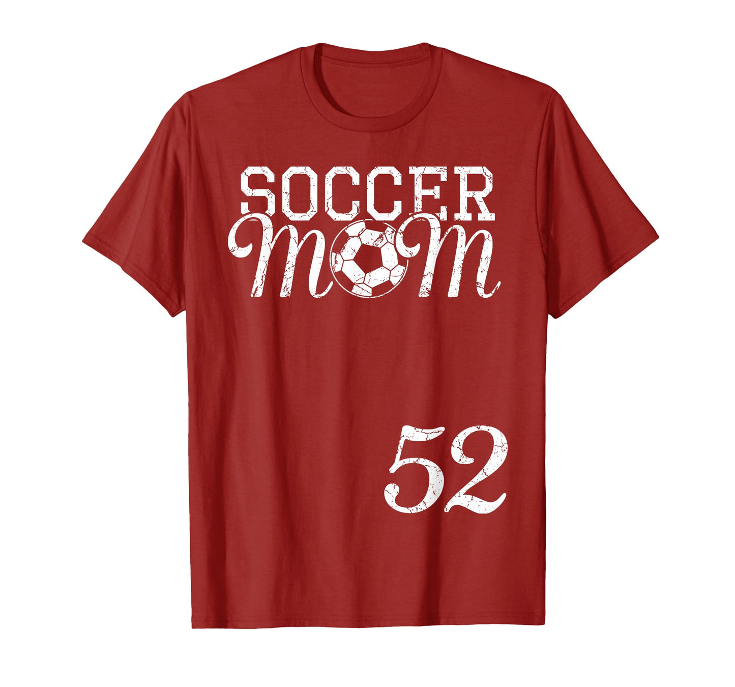 Soccer Mom Jersey Number 52 Favorite Player #52 Team T-Shirt