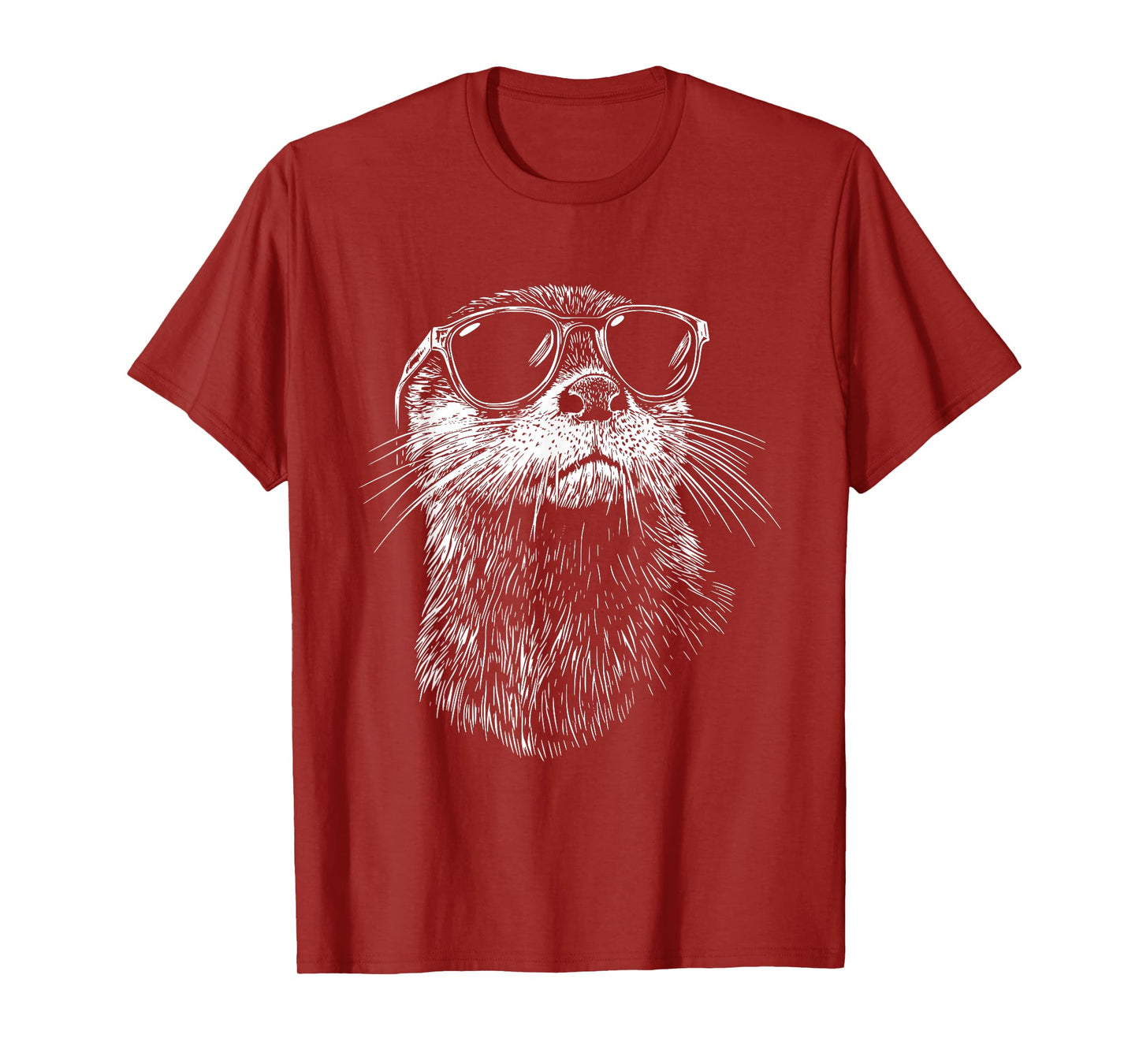 Funny Otter Sunglasses T-Shirt