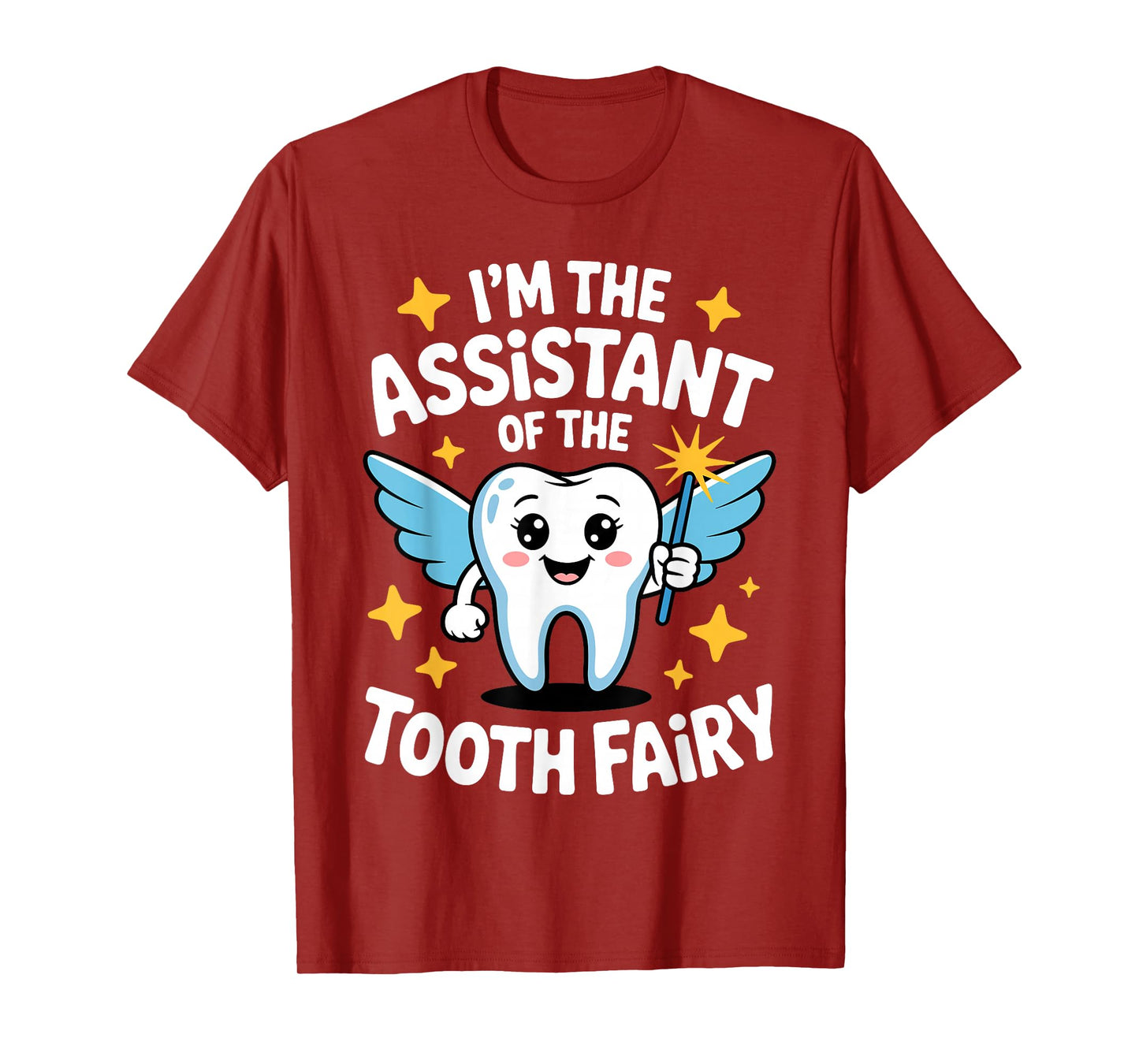 Tooth Fairy Art for Women Girls Dentist Dental Toothfairy T-Shirt