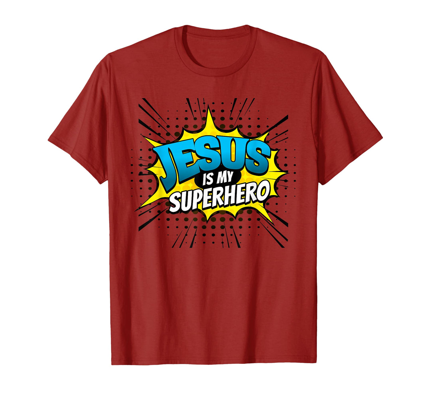 Jesus is My Superhero | Christian T-Shirt
