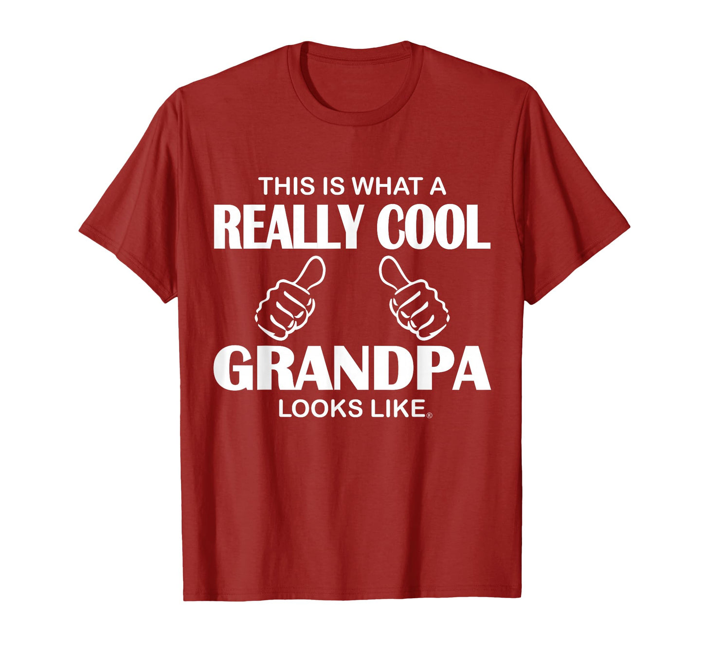 This Is What A Really Cool Grandpa Looks Like Funny T-Shirt T-Shirt